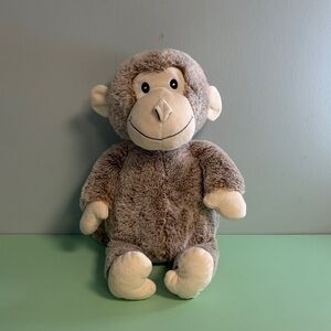 Kid Connection Brown & Cream Monkey Plush Stuffed Animal, Kids Plush Toy